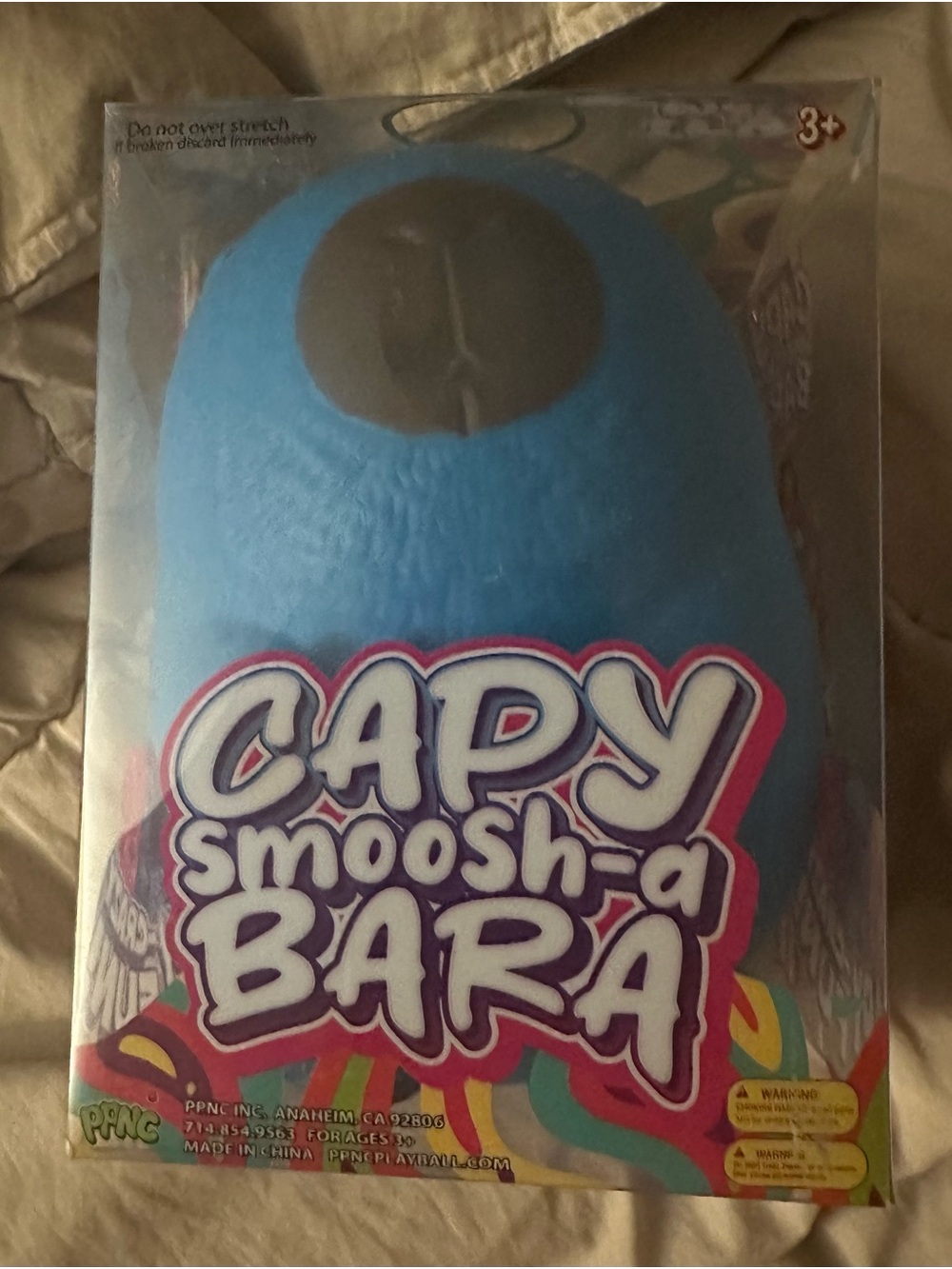 CapyBara Blue jumbo squish
